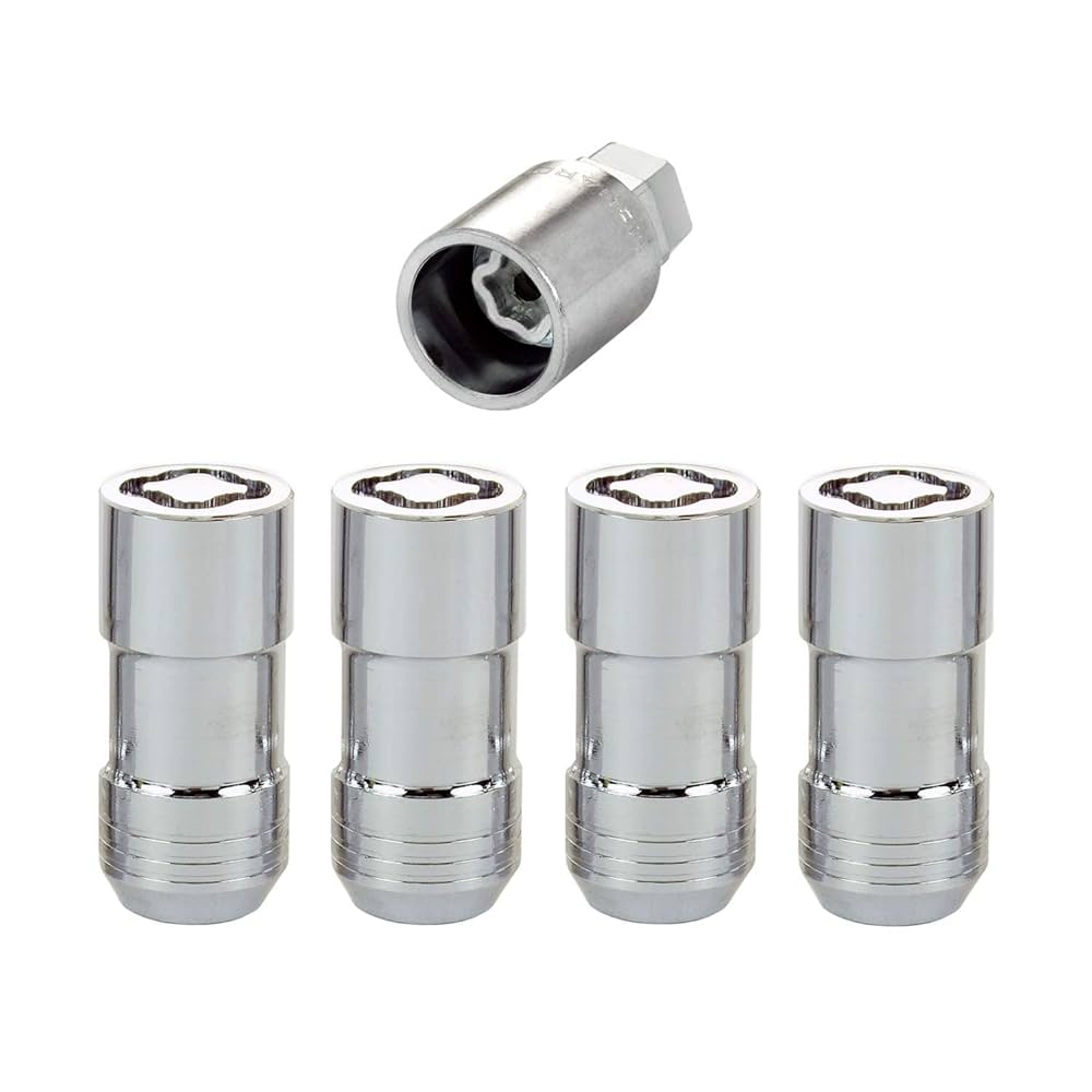 Amazon.com: MCGARD 24210 Chrome Cone Seat Wheel Locks (M14 x
